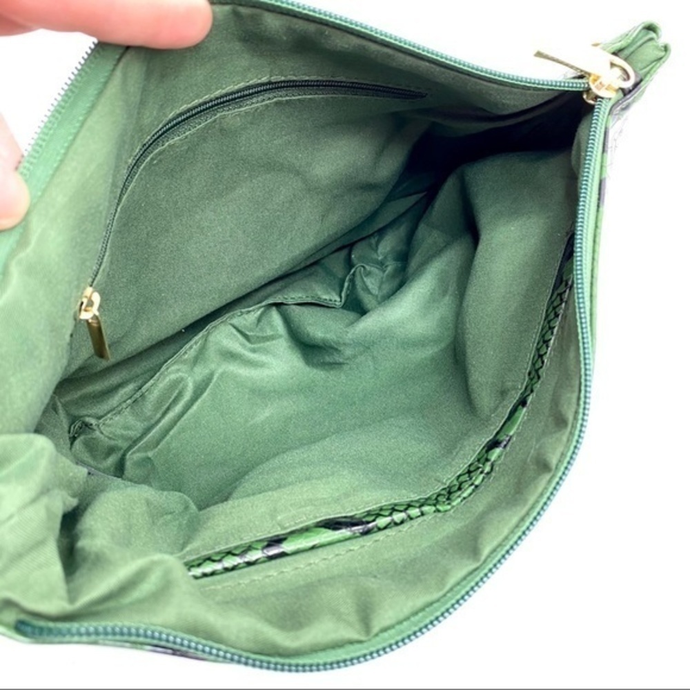 Python Snake Skin 2-in-1 Shoulder Bag - Picture 7 of 10